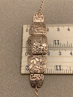 *Браслет Листья р.17-20 цв Красное арт. 05-0558-00-000-1110-48-224 вес 4,54 г - фото 290303 *Браслет Листья р.17-20 цв Красное арт. 05-0558-00-000-1110-48-224 вес 4,54 г - фото 290303