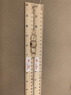 *Браслет Листья р.17-20 цв Красное арт. 05-0558-00-000-1110-48-224 вес 4,54 г - фото 290311 *Браслет Листья р.17-20 цв Красное арт. 05-0558-00-000-1110-48-224 вес 4,54 г - фото 290311