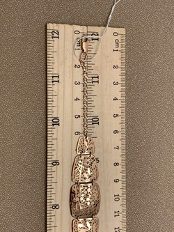 *Браслет Листья р.17-20 цв Красное арт. 05-0558-00-000-1110-48-224 вес 4,54 г - фото 290312 *Браслет Листья р.17-20 цв Красное арт. 05-0558-00-000-1110-48-224 вес 4,54 г - фото 290312