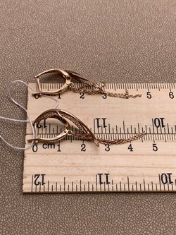 *Серьги цв Красное арт. 02-3752-00-000-1110-48-837 вес 3,71 г - фото 290359 *Серьги цв Красное арт. 02-3752-00-000-1110-48-837 вес 3,71 г - фото 290359