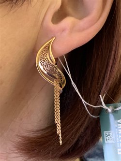 *Серьги цв Красное арт. 02-3752-00-000-1110-48-837 вес 3,71 г - фото 290363 *Серьги цв Красное арт. 02-3752-00-000-1110-48-837 вес 3,71 г - фото 290363