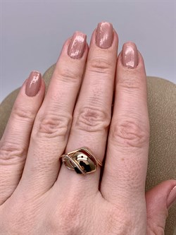 *Кольцо р.17 цв Красное арт. 01-5249-00-000-1110-42-532 вес 2,58 г - фото 290372