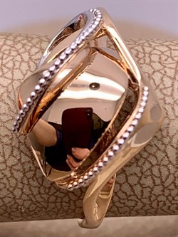 *Кольцо р.17 цв Красное арт. 01-5249-00-000-1110-42-532 вес 2,58 г - фото 290375