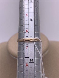 *Кольцо р.17 цв Красное арт. 01-5249-00-000-1110-42-532 вес 2,58 г - фото 290378