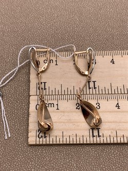 *Серьги цв Красное арт. 02-4278-00-000-1110-63-649 вес 4,11 г - фото 290388 *Серьги цв Красное арт. 02-4278-00-000-1110-63-649 вес 4,11 г - фото 290388