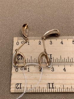 *Серьги цв Красное арт. 02-4278-00-000-1110-63-649 вес 4,11 г - фото 290389 *Серьги цв Красное арт. 02-4278-00-000-1110-63-649 вес 4,11 г - фото 290389