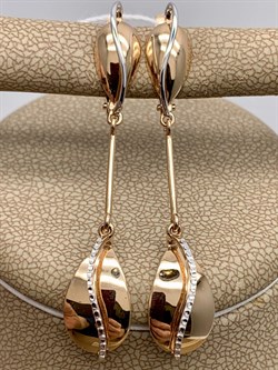 *Серьги цв Красное арт. 02-4278-00-000-1110-63-649 вес 4,11 г - фото 290392 *Серьги цв Красное арт. 02-4278-00-000-1110-63-649 вес 4,11 г - фото 290392