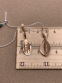 *Серьги цв Красное арт. 02-3991-00-000-1110-42-442 вес 3,25 г - фото 290403 *Серьги цв Красное арт. 02-3991-00-000-1110-42-442 вес 3,25 г - фото 290403