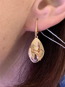 *Серьги цв Красное арт. 02-3991-00-000-1110-42-442 вес 3,25 г - фото 290405 *Серьги цв Красное арт. 02-3991-00-000-1110-42-442 вес 3,25 г - фото 290405