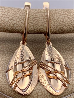 *Серьги цв Красное арт. 02-3991-00-000-1110-42-442 вес 3,25 г - фото 290406 *Серьги цв Красное арт. 02-3991-00-000-1110-42-442 вес 3,25 г - фото 290406