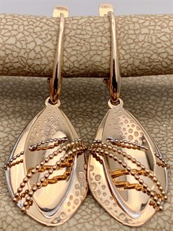 *Серьги цв Красное арт. 02-3991-00-000-1110-42-442 вес 3,25 г - фото 290408 *Серьги цв Красное арт. 02-3991-00-000-1110-42-442 вес 3,25 г - фото 290408