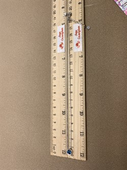 *Колье р.38-43 Голубой Топаз Лондон цв Белое арт. 06-1-058-11-962 вес 2,56 г - фото 290786 *Колье р.38-43 Голубой Топаз Лондон цв Белое арт. 06-1-058-11-962 вес 2,56 г - фото 290786