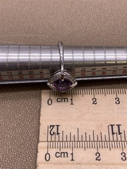 *Кольцо р.17 Аметист арт R00415-159 вес 3,34 г - фото 290851 *Кольцо р.17 Аметист арт R00415-159 вес 3,34 г - фото 290851