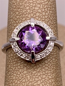 *Кольцо р.17 Аметист арт R00415-159 вес 3,34 г - фото 290857 *Кольцо р.17 Аметист арт R00415-159 вес 3,34 г - фото 290857