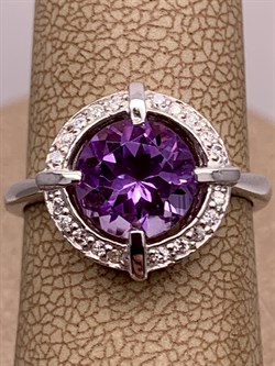 *Кольцо р.17 Аметист арт R00415-159 вес 3,34 г - фото 290858 *Кольцо р.17 Аметист арт R00415-159 вес 3,34 г - фото 290858