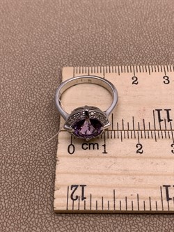 *Кольцо р.17 Аметист арт R00415-159 вес 3,34 г - фото 290861 *Кольцо р.17 Аметист арт R00415-159 вес 3,34 г - фото 290861