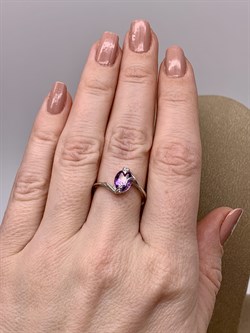 *Кольцо р.17,5 Аметист арт R00450-782 вес 2,12 г - фото 290902 *Кольцо р.17,5 Аметист арт R00450-782 вес 2,12 г - фото 290902