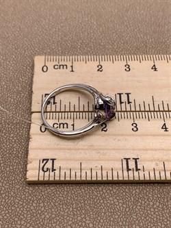 *Кольцо р.17,5 Аметист арт R00450-782 вес 2,12 г - фото 290905 *Кольцо р.17,5 Аметист арт R00450-782 вес 2,12 г - фото 290905