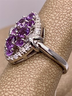 *Кольцо р.17 Аметист арт R00459-012 Вес 3,85 г - фото 290959 *Кольцо р.17 Аметист арт R00459-012 Вес 3,85 г - фото 290959