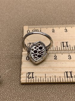 *Кольцо р.17 Аметист арт R00459-979 Вес 4,05 г - фото 290971