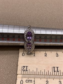 *Кольцо р.18 Аметист арт. R00451-482 Вес 3,77 г - фото 290989 *Кольцо р.18 Аметист арт. R00451-482 Вес 3,77 г - фото 290989