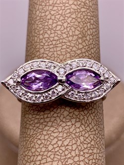 *Кольцо р.18 Аметист арт. R00451-482 Вес 3,77 г - фото 290994 *Кольцо р.18 Аметист арт. R00451-482 Вес 3,77 г - фото 290994
