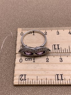 *Кольцо р.18 Аметист арт. R00451-482 Вес 3,77 г - фото 290998 *Кольцо р.18 Аметист арт. R00451-482 Вес 3,77 г - фото 290998