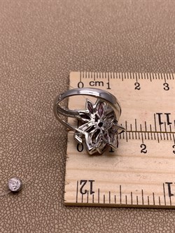 *Кольцо р.17 Аметист арт R00460-692 Вес 4,98 г - фото 291016 *Кольцо р.17 Аметист арт R00460-692 Вес 4,98 г - фото 291016