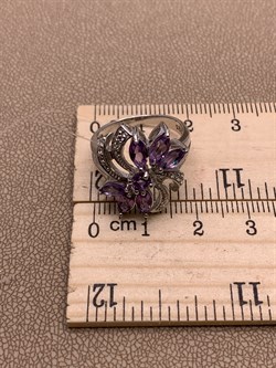 *Кольцо р.17 Аметист арт R00460-692 Вес 4,98 г - фото 291017 *Кольцо р.17 Аметист арт R00460-692 Вес 4,98 г - фото 291017