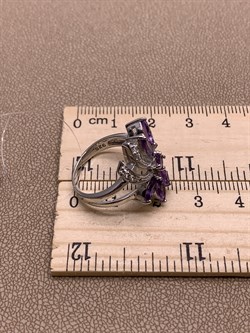 *Кольцо р.17 Аметист арт R00460-708 Вес 5 г - фото 291029 *Кольцо р.17 Аметист арт R00460-708 Вес 5 г - фото 291029