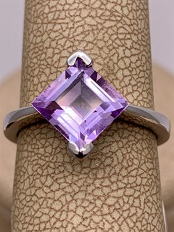 *Кольцо р.17,5 Аметист арт R00401-500 вес 3,51 г - фото 291052 *Кольцо р.17,5 Аметист арт R00401-500 вес 3,51 г - фото 291052