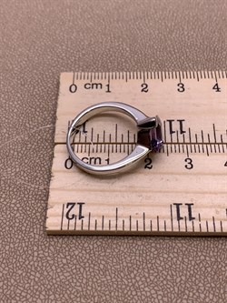 *Кольцо р.17,5 Аметист арт R00401-500 вес 3,51 г - фото 291056 *Кольцо р.17,5 Аметист арт R00401-500 вес 3,51 г - фото 291056