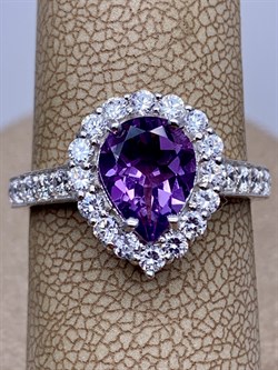 *Кольцо р.18 Аметист арт. R00402-559 Вес 3,65 г - фото 291105 *Кольцо р.18 Аметист арт. R00402-559 Вес 3,65 г - фото 291105