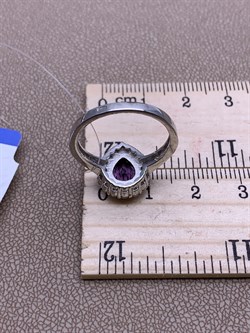 *Кольцо р.18 Аметист арт. R00402-559 Вес 3,65 г - фото 291112 *Кольцо р.18 Аметист арт. R00402-559 Вес 3,65 г - фото 291112