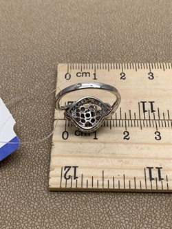 *Кольцо р.17,5 Аметист арт. R00417-408 Вес 2,71 - фото 291119