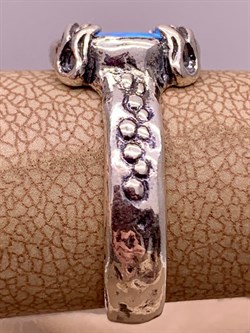 *Кольцо р.18 Голубой Опал иск арт 01R1727OP-318 Вес 4,98 г - фото 291493 *Кольцо р.18 Голубой Опал иск арт 01R1727OP-318 Вес 4,98 г - фото 291493