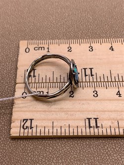 *Кольцо р.19 Голубой Опал иск арт MVR1570OP-094 Вес 2,66 г - фото 291499 *Кольцо р.19 Голубой Опал иск арт MVR1570OP-094 Вес 2,66 г - фото 291499