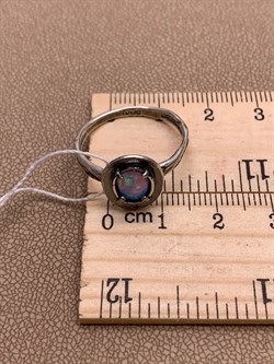 *Кольцо р.19 Голубой Опал иск арт MVR1570OP-094 Вес 2,66 г - фото 291500 *Кольцо р.19 Голубой Опал иск арт MVR1570OP-094 Вес 2,66 г - фото 291500