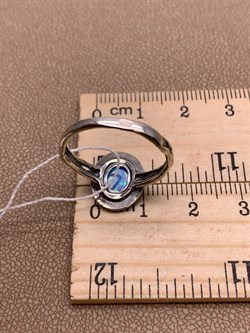 *Кольцо р.19 Голубой Опал иск арт MVR1570OP-094 Вес 2,66 г - фото 291501 *Кольцо р.19 Голубой Опал иск арт MVR1570OP-094 Вес 2,66 г - фото 291501