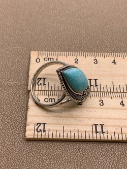 *Кольцо р.20 Микс Марказит Амазонит арт. HR1096-280 вес 6,7 г - фото 291626 *Кольцо р.20 Микс Марказит Амазонит арт. HR1096-280 вес 6,7 г - фото 291626