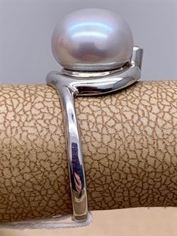 *Кольцо р.16 Серебристый Жемчуг д.9*9,5мм арт. 1.0326.0.b-945 Вес 2,95 г - фото 291705 *Кольцо р.16 Серебристый Жемчуг д.9*9,5мм арт. 1.0326.0.b-945 Вес 2,95 г - фото 291705