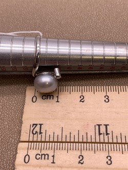 *Кольцо р.16 Серебристый Жемчуг д.9*9,5мм арт. 1.0326.0.b-945 Вес 2,95 г - фото 291708 *Кольцо р.16 Серебристый Жемчуг д.9*9,5мм арт. 1.0326.0.b-945 Вес 2,95 г - фото 291708