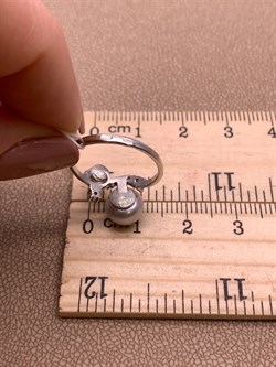 *Кольцо р.16 Жемчуг Микс д.5*5,5 д.7,5*8мм арт. 1.0383.0.b-176 Вес 2,01 г - фото 291773