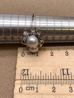 *Кольцо р.19,5 Жемчуг Микс д.6,5*7 д.7,5*8мм арт. 1.0036.0.b-902 Вес 3,64 г - фото 291819