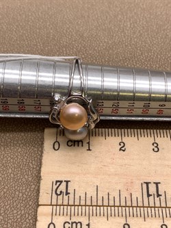 *Кольцо р.17,5 Жемчуг Микс д.6,5*7 д.7,5*8мм арт. 1.0036.0.b-865 Вес 3,5 г - фото 291835