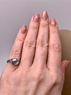 *Кольцо р.15,5 Серебристый Жемчуг д.7*7,5мм арт. 11600676.0.d-525 Вес 2,4 г - фото 291922 *Кольцо р.15,5 Серебристый Жемчуг д.7*7,5мм арт. 11600676.0.d-525 Вес 2,4 г - фото 291922