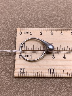 *Кольцо р.21 Серебристый Жемчуг д.7*7,5мм арт. 11600676.0.d-440 Вес 2,82 г - фото 291949 *Кольцо р.21 Серебристый Жемчуг д.7*7,5мм арт. 11600676.0.d-440 Вес 2,82 г - фото 291949