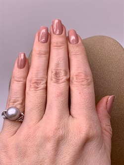 *Кольцо р.15 Серебристый Жемчуг д.9,5*10мм арт. 1.0480.0.b-472 Вес 2,88 г - фото 291985 *Кольцо р.15 Серебристый Жемчуг д.9,5*10мм арт. 1.0480.0.b-472 Вес 2,88 г - фото 291985