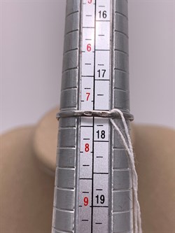 *Кольцо р.17,5 Белый Жемчуг д.9,5*10мм арт. 1.0480.0.b-331 Вес 2,74 г - фото 292079