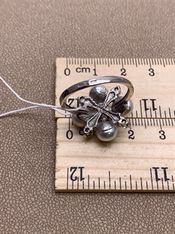 *Кольцо р.18,5 Белый Жемчуг д.7*7,5мм арт. 1.0106.0.b-372 Вес 4,84 г - фото 292155 *Кольцо р.18,5 Белый Жемчуг д.7*7,5мм арт. 1.0106.0.b-372 Вес 4,84 г - фото 292155